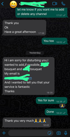 TIVIMATE IPTV feedback 1