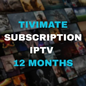 TIVIMATE SUBSCRIPTION IPTV 12 MONTHS